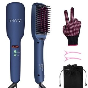 2 in 1 Ionic Straightener Brush